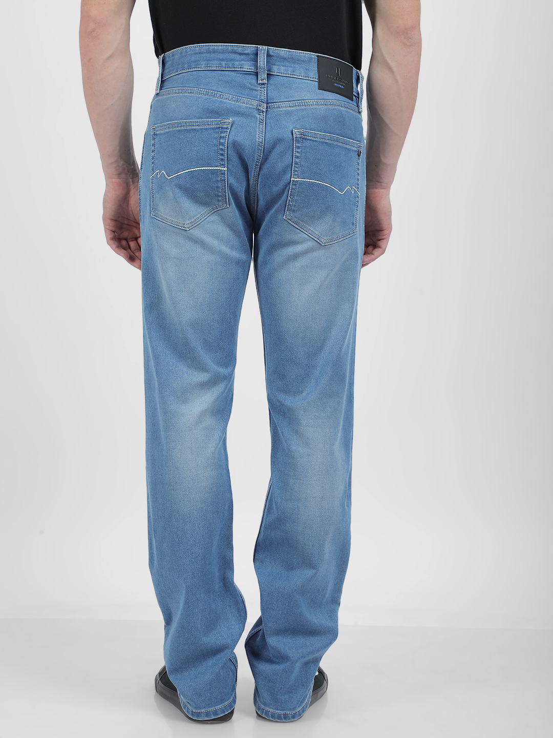 Numero Uno Men Faded Blue Jeans
